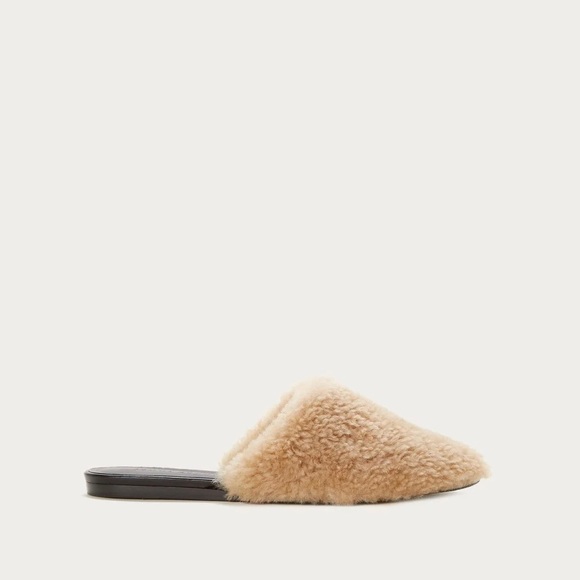 jenni kayne shearling lined mule
